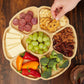 🧺40% off!⚡Puzzle Serving Tray - Wood with Removable Compartments