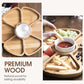 🧺40% off!⚡Puzzle Serving Tray - Wood with Removable Compartments