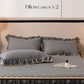 🛏️Ruffled Bed Sheet Skirt / Pillowcases – Elegant Ruffle Design, Soft & Comfortable Fabric, Easy Fit & Bedroom Decor ✨