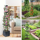 🌞40% OFF!🪵Garden Raised Bed Planter Boxes with Trellis