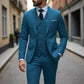 📢40% OFF!⏰Men's Slim-Fit 3-Piece Suit Set