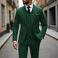 📢40% OFF!⏰Men's Slim-Fit 3-Piece Suit Set