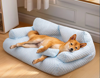 🔥While Supplies Last 40% OFF!🎉 Breathable & Washable Ice Silk Cooling Pet Sofa Bed for Dogs