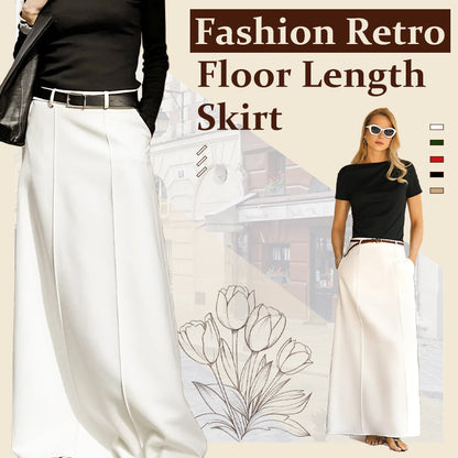 💃New Arrival 40% OFF🎐Women’s Fashion Retro Floor Length Skirt
