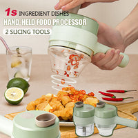 📢📢 50% OFF🔪4 In 1 Handheld Electric Vegetable Cutter Set