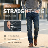 👖New Arrival Hot Sale - 40% OFF!💥Men's Straight-Leg Stretch Jeans