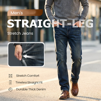 👖New Arrival Hot Sale - 40% OFF!💥Men's Straight-Leg Stretch Jeans