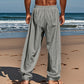 Men's Breathable Linen Trousers – Lightweight Summer Relaxed Fit ✨🌬️