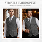 👔Spring Sale 40% Off!⌚Men's Classic Herringbone Tweed Suit Vest
