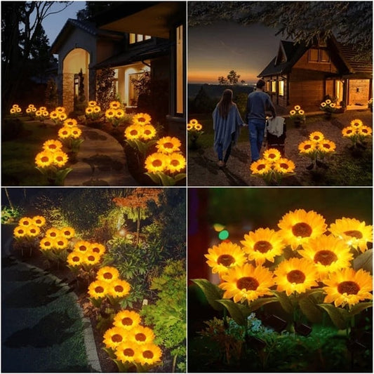 🌻 Realistic & Weatherproof | 2026 Hot Sale Solar Sunflower | IP65 Outdoor Decor✨