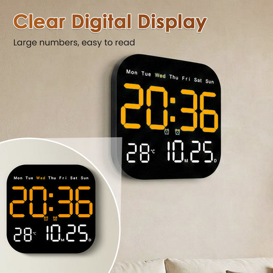 🕰️Easter Special 40% OFF!🛏️Home & Office Digital Clock –  A reliable companion for your daily routine.🌙