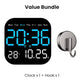🕰️Easter Special 40% OFF!🛏️Home & Office Digital Clock –  A reliable companion for your daily routine.🌙