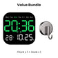 🕰️Easter Special 40% OFF!🛏️Home & Office Digital Clock –  A reliable companion for your daily routine.🌙