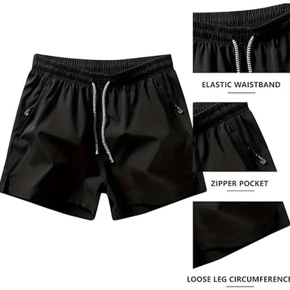 🩳 LIMITED-TIME 49% OFF! ✨ Men’s Quick-Dry Shorts – Cool-Touch, Zipper Pockets, Athletic Fit 🏃