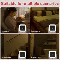 🌙 Plug-in LED Night Light – Dusk-to-Dawn Sensor & Warm White Glow 🏠