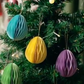 Easter Honeycomb Egg Hanging Decorations