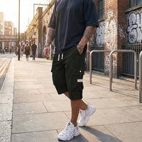 🩳Spring Special: 40% Off⛅Men's Casual Drawstring Capri Cargo Pants👖