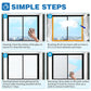 🎁 BUY 3 GET 1 FREE! 🔥 Frosted Glass Paint – Quick-Drying & Water-Resistant – Elegant frosted effect, easy DIY for windows, doors or partitions – no streaks 🌫️