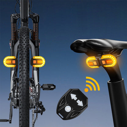 🚴40% OFF NOW!🔦Bicycle Wireless Remote Control Turning Tail Light⚡
