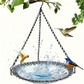 🥳2026 HOT SALE🐦40% OFF!🌧️ Vintage-Style Bird Feeder with Bath – Hangs anywhere, easy to fill. Attracts robins & blue tits. Perfect for nature lovers. 🏡