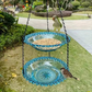 🥳2026 HOT SALE🐦40% OFF!🌧️ Vintage-Style Bird Feeder with Bath – Hangs anywhere, easy to fill. Attracts robins & blue tits. Perfect for nature lovers. 🏡