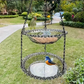 🥳2026 HOT SALE🐦40% OFF!🌧️ Vintage-Style Bird Feeder with Bath – Hangs anywhere, easy to fill. Attracts robins & blue tits. Perfect for nature lovers. 🏡