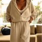 👖New arrival 40% OFF!🥰Women's Casual Hooded Jumpsuit