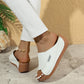 👡New arrival 40% OFF!🤍Women's Casual Wedge Slide Sandals