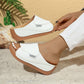 👡New arrival 40% OFF!🤍Women's Casual Wedge Slide Sandals