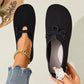 💐50% OFF ! Faux Suede Slip-On Flats – Easy On/Off, Perfect for Daily Wear 🚶‍♀️✨