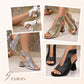 👡New arrival 40% OFF!🏖️Women's Elegant Peep-Toe Heeled Sandals