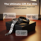 ⚽ Men's Magnetic Soccer Bracelet: Hexagonal Design, Stainless Steel, Adjustable Links