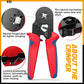 🔥Hot Sale 🎊Ratchet Tubular Terminal Wire Crimpers Set | Precision Indent Crimping Tool