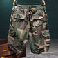 🔥40% OFF !!🌿Men's Studded Camo Cargo Shorts
