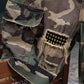 🔥40% OFF !!🌿Men's Studded Camo Cargo Shorts