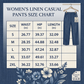 👖 LIMITED TIME 40% OFF! 🌿 Women's Cotton-Linen Blend Cropped Pants – Wide Leg, Elastic Waist, Pockets 🌱