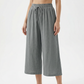 🌿Relaxed Fit, All-Day Comfort 😌Women's Casual Drawstring Waist Capri Pants