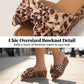🐆👡Women's Leopard Print Bow Platform Sandals