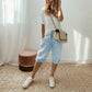 👖 HOT SALE🌿Women's Casual Cotton Linen Capris