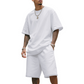 🔥40% OFF！💪Men's Casual Two-Piece T-Shirt and Shorts Set