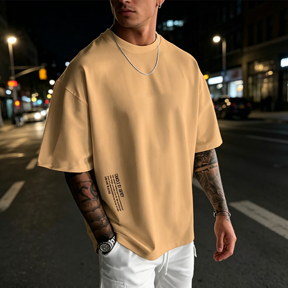 👕SUMMER HOT SALE🛋️Urban Cotton Blend Tee – From Day to Night