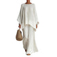 👚 50% OFF NOW! ⏳ Women's Loose Fit Long Sleeve Top & Wide Leg Pants Set – Breathable, flowy & perfect for lounging, travel or casual elegance 🧘‍♀️