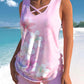 🥳SUMMER HOT SALE 50% OFF! 🔥💞Women's Printed Two-Piece Tankini Swimsuit