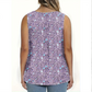👚💗2026 New Style⚡Women's Printed Button Sleeveless Top