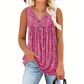 👚💗2026 New Style⚡Women's Printed Button Sleeveless Top
