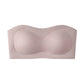 ⛱️Last Day Special Price ￡9.99!!💞Womens Strapless Bras Push Up Bandeau Bra Non Slip Wireless Supportive Padded Bras Seamless Comfortable Tube Jelly Bra