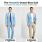 ✨👔40% OFF🔥Men's 2-piece modern fit business suit set