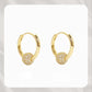 🥳HOT SALE🥳💥40% OFF! 🔥 Gold Circle Earrings with Small Ball – Hypoallergenic, Long-Lasting Shine & Perfect for Daily Wear 🌟