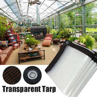 🛡️ 40% OFF ❄️🔥Heavy-Duty Transparent Waterproof Insulated Tarp
