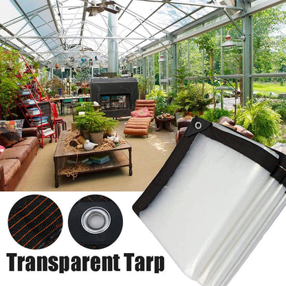 🛡️ 40% OFF ❄️🔥Heavy-Duty Transparent Waterproof Insulated Tarp